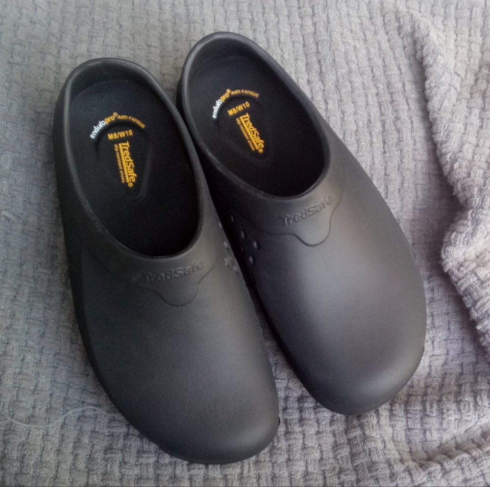 TredSafe Endropro Anti-Fatigue Slip Resistant Work Restaurant Shoes Size M8/W10